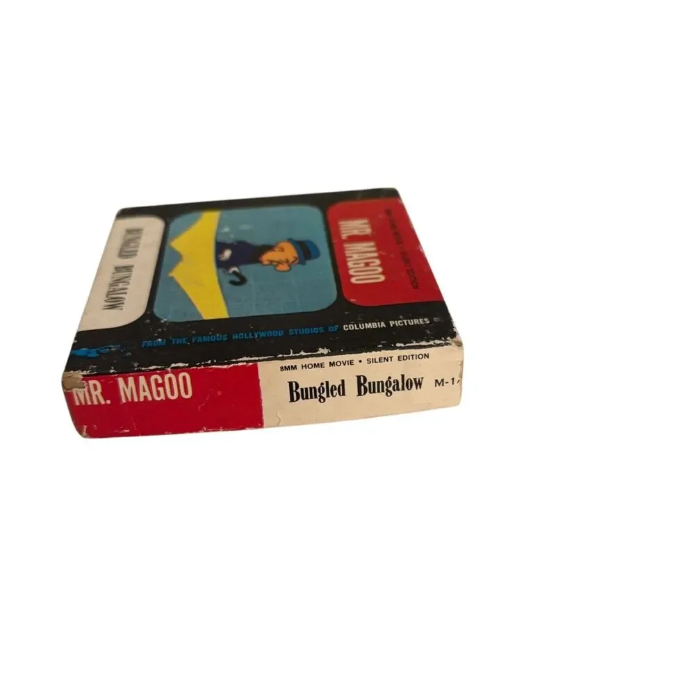 Mr. Magoo Bungled Bungalow 8MM Home Movie Silent Edition Vintage Columbia